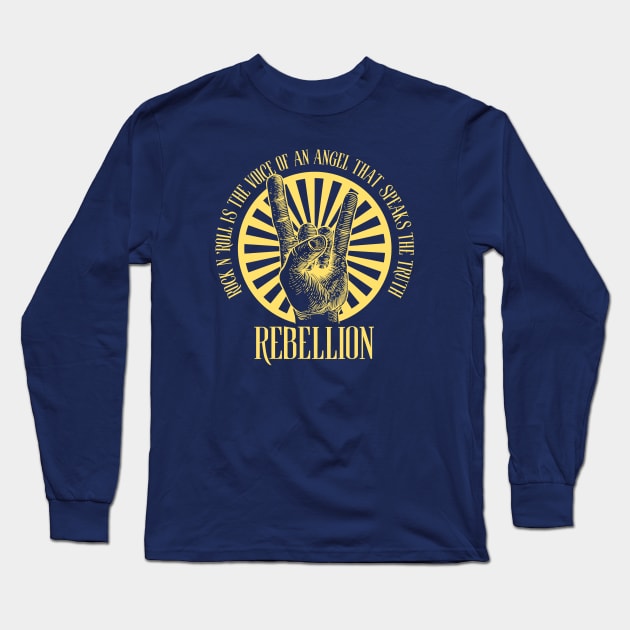 Rebellion Long Sleeve T-Shirt by aliencok